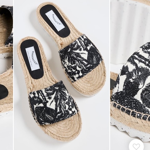 Stella McCartney gaia embroidered mushroom slides - Picture 1 of 11